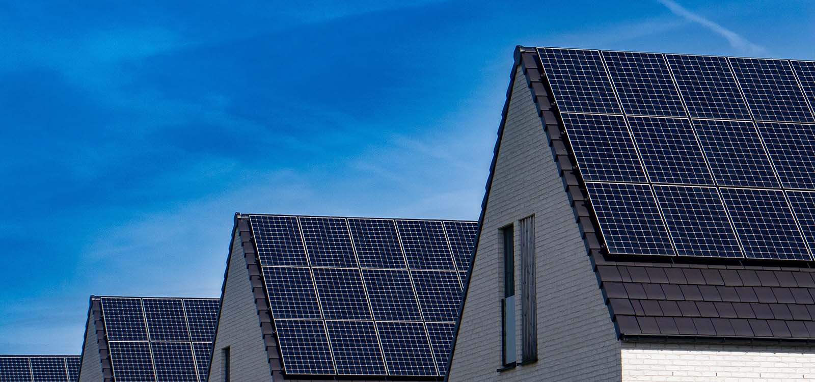 Photovoltaikanlegen auf Dächern