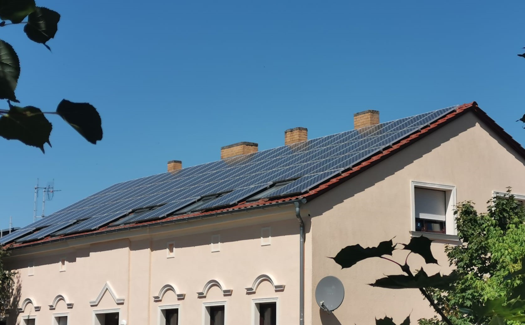 Photovoltaikanlagen auf Dächern